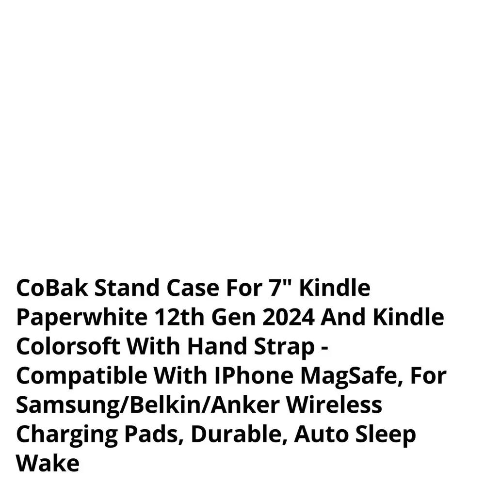 Case for Kindle Paperwhite 12th Gen 2024 Colorsoft 7